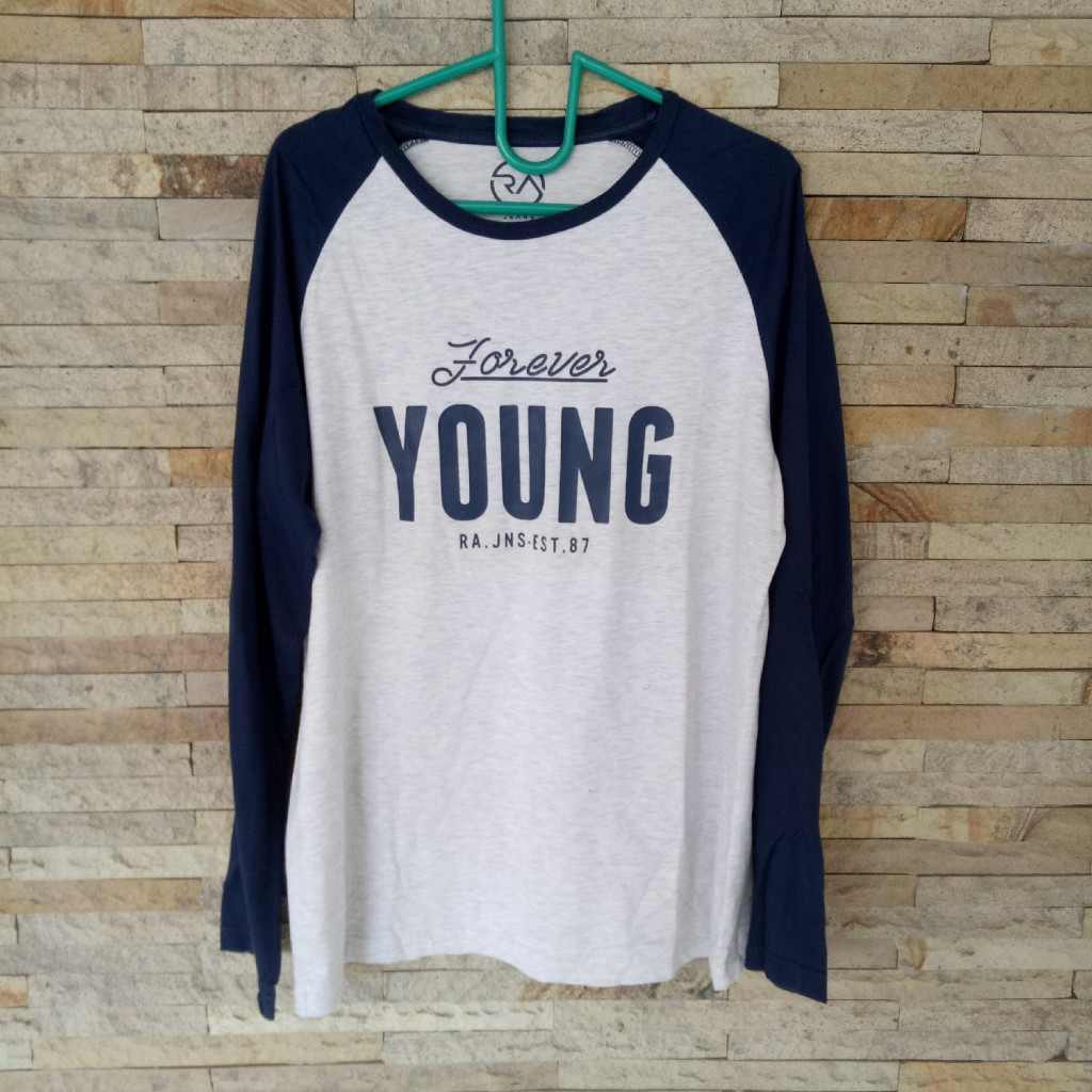 Kaos RA Jeans Lengan Panjang Pria Preloved