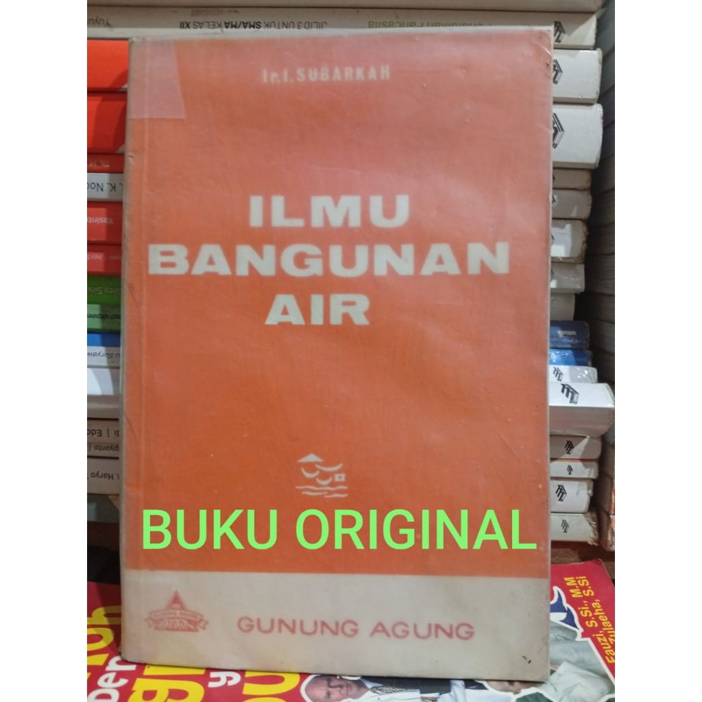 BUKU ORIGINAL ILMU BANGUNAN AIR