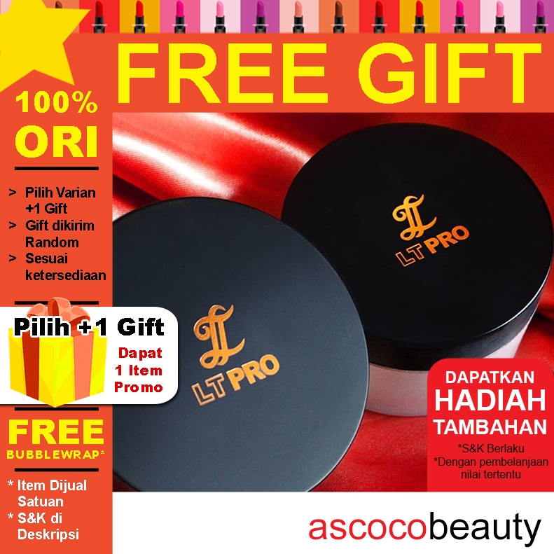 LT PRO Loose Powder Bedak Tabur Wajah La Tulipe - ascocobeauty -