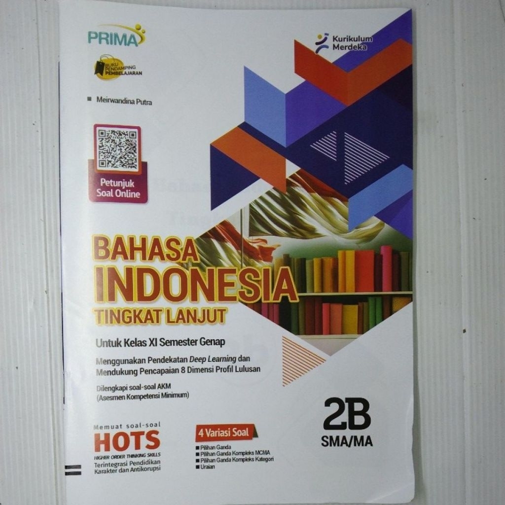 LKS SMA MA BAHASA INDONESIA TINGKAT LANJUT KELAS 11 SEMESTER 2 KURIKULUM MERDEKA