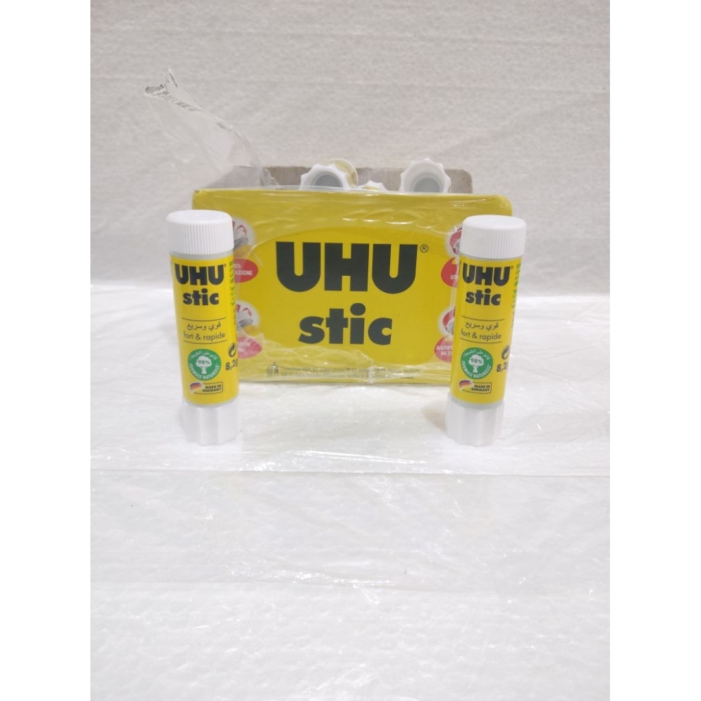 [Grosir] Lem Stick Glue Stick Lem Kertas Batangan UHU 8 Gram Original