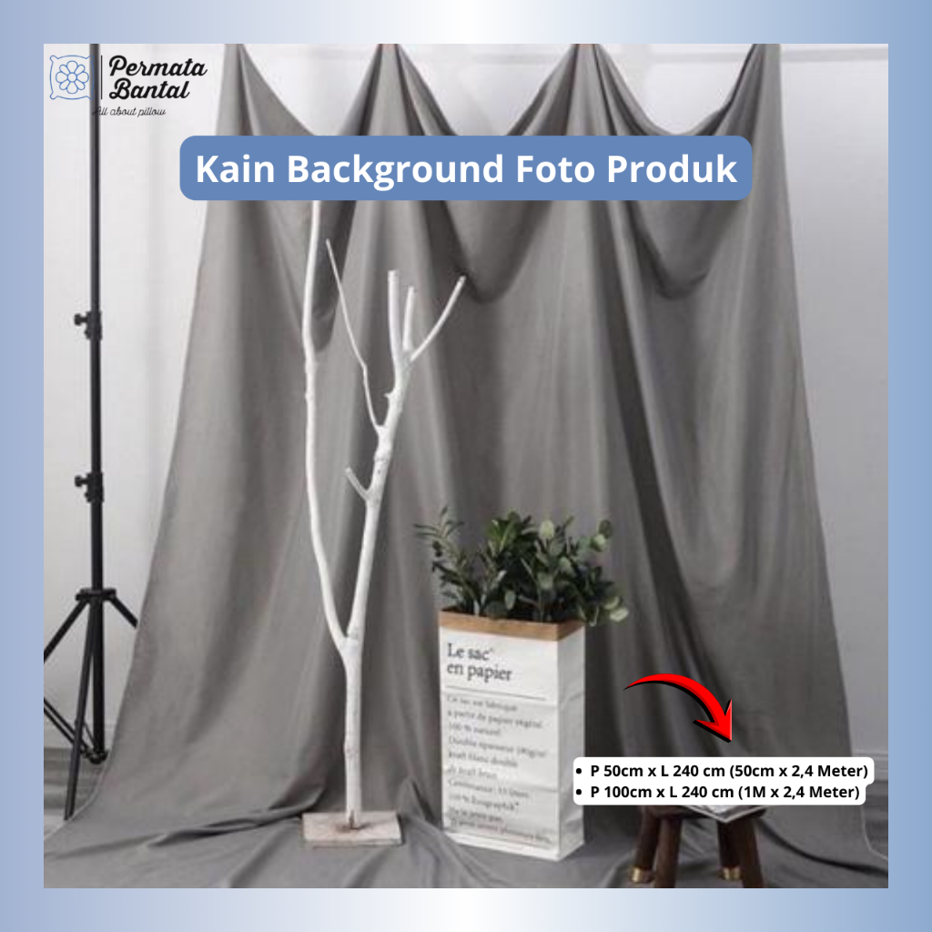 Kain Background Foto Produk / Background Foto Studio / Backdrop Studio Roll