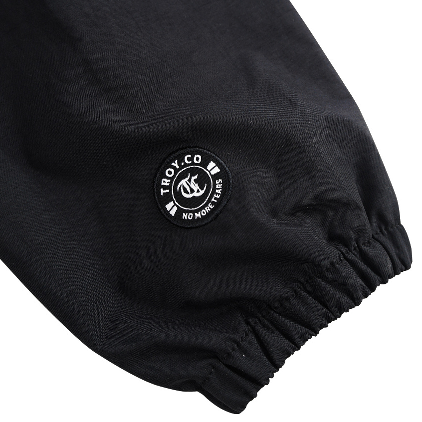 Troy Company Jacket Cagoule Black Current - Jaket Cagoule Hitam JCG 3442