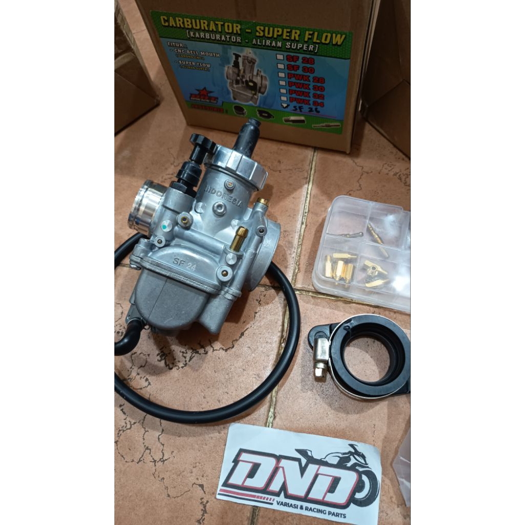BRT Karburator BRT Super Flow 24/Karburator BRT super flow 26/Karburator BRT super flow 28/karbu brt