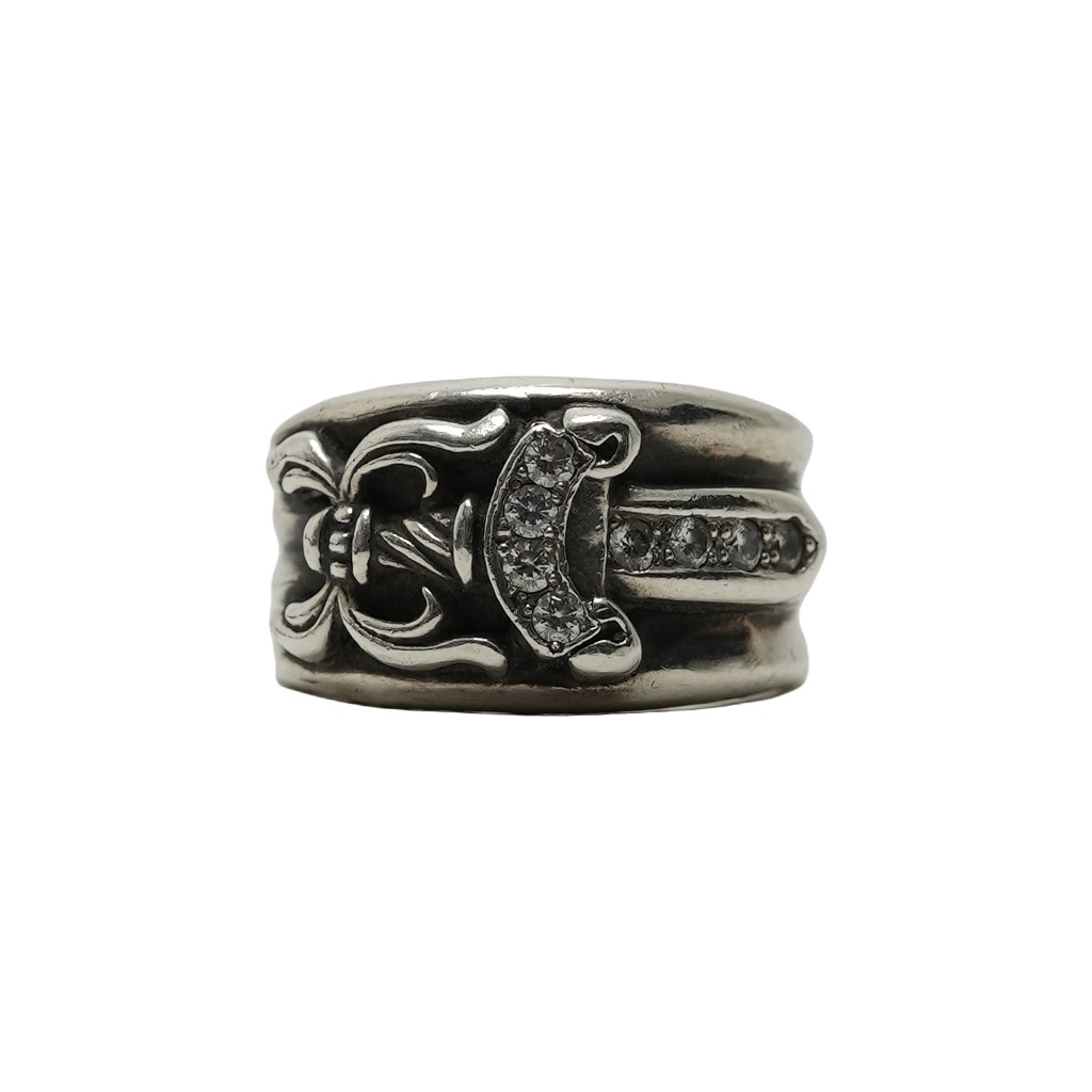 Chrome Hearts Diamond Dagger Ring