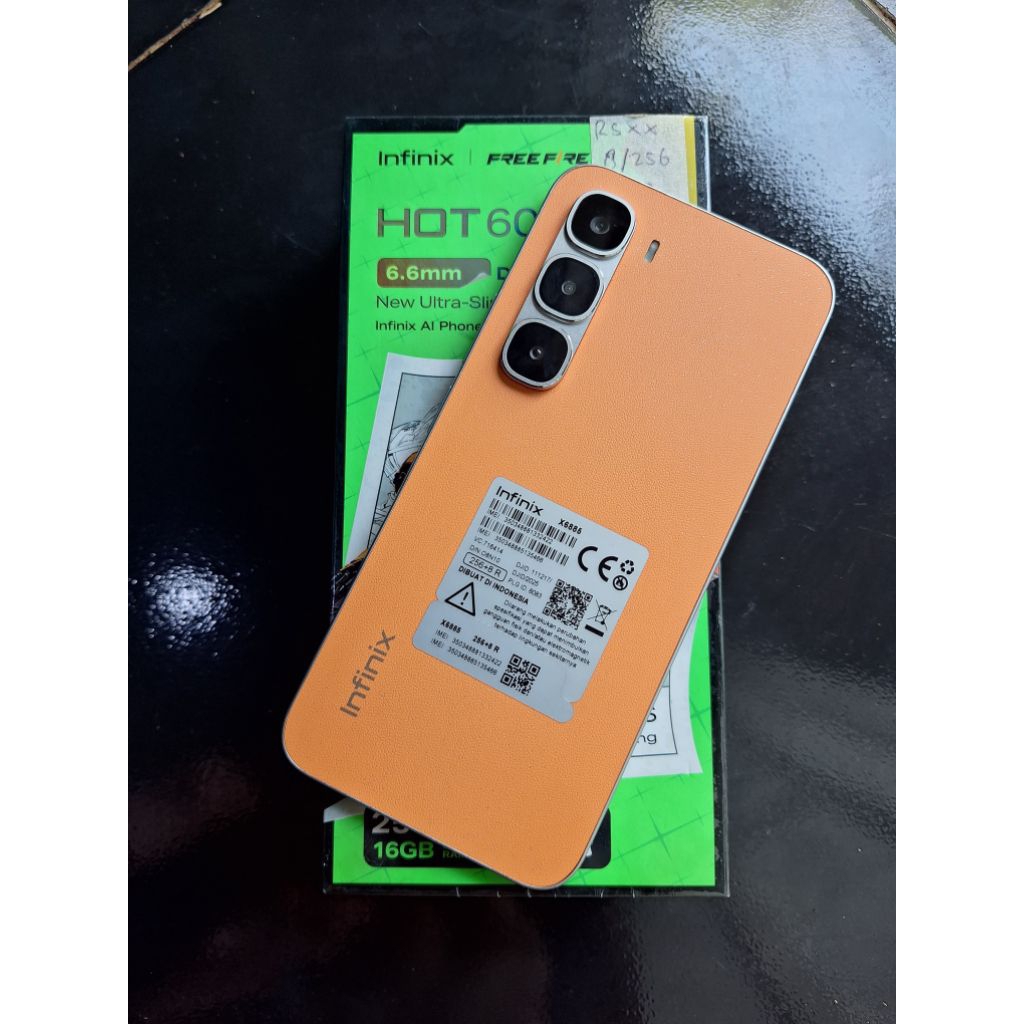 infinix hot 60 pro 4g 8/256 second