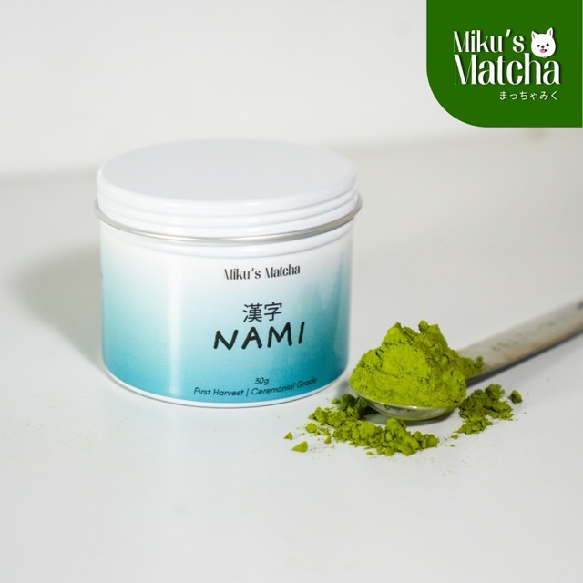 Matcha NAMI - Kagoshima First Harvest Matcha 30 gr | 100 gr - MIKU'S MATCHA