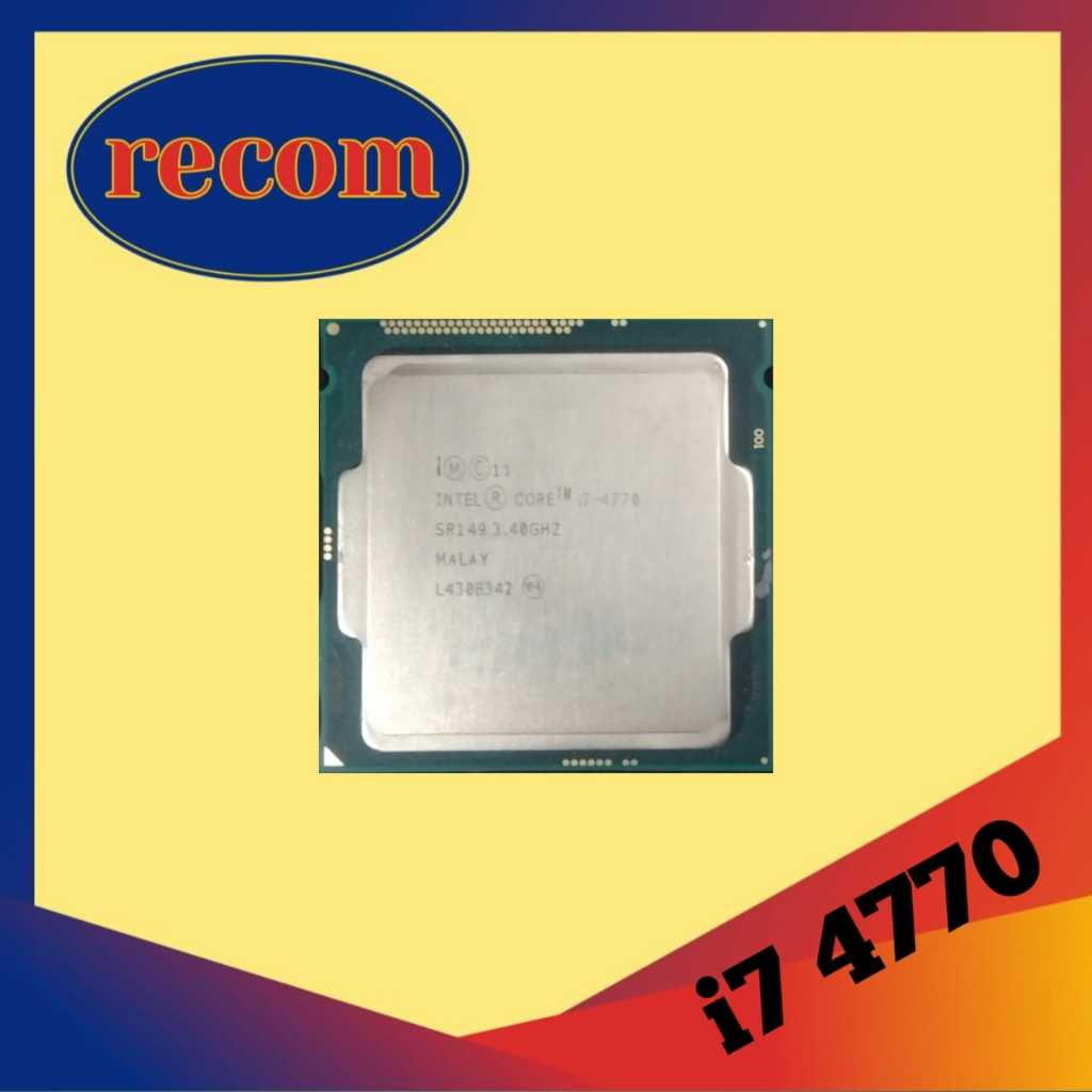 PROCESSOR INTEL CORE i7 4770 / i7 4770k GARANSI 1 TAHUN / 1 BULAN