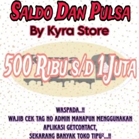 Terpercaya Top Saldo Up Saldo/Pulsa Transfer 500K-30Jt Ke Semua Termurah