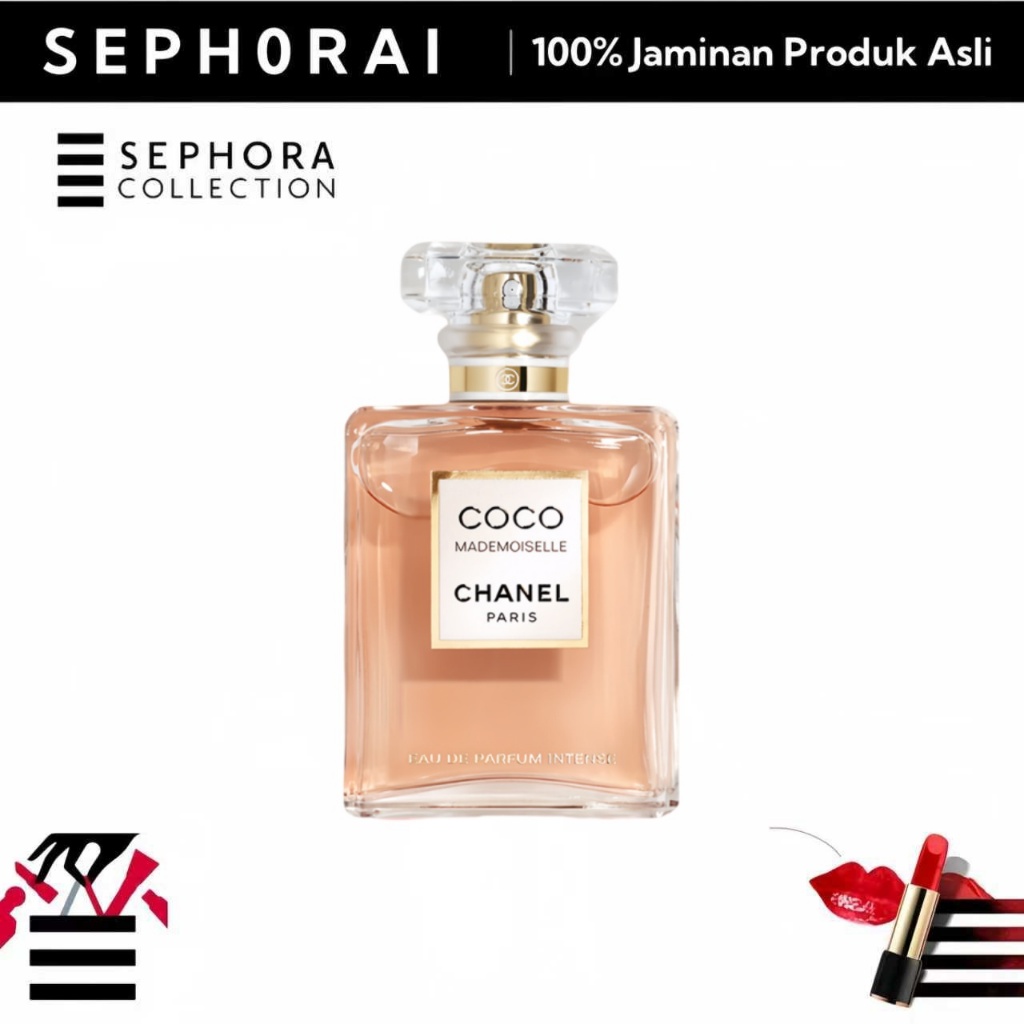 100% Original Chanel Coco Mademoiselle EDP 100ML / Chanel Coco Mademoiselle Intense EDP 100ML/Chanel