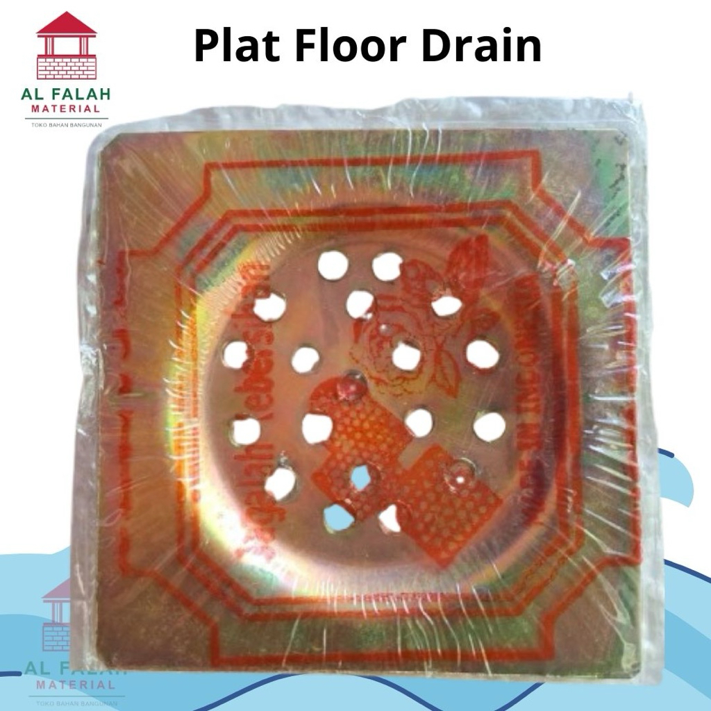 Floor Drain Plat Kuning/Plat Saringan