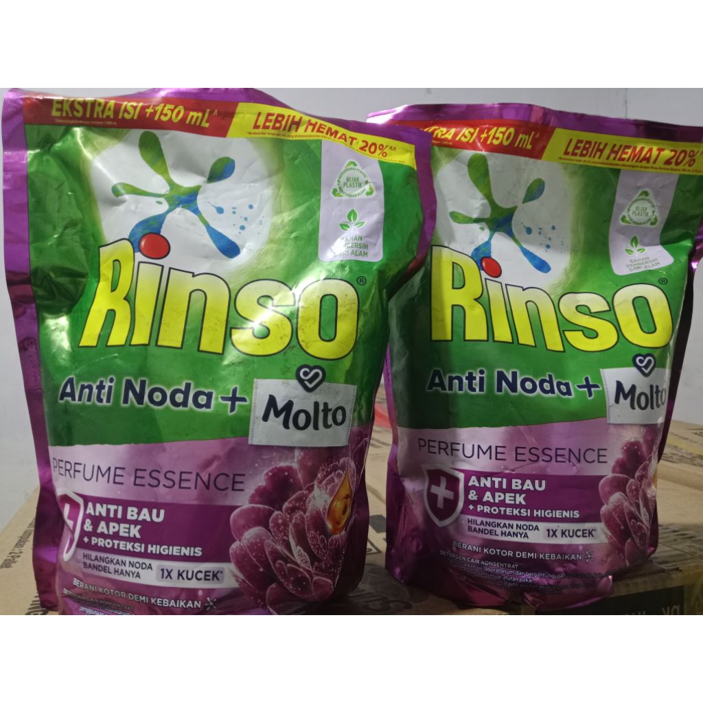 Rinso Cair anti Noda+Molto 1,65 Liter JUMBO TERMURAH