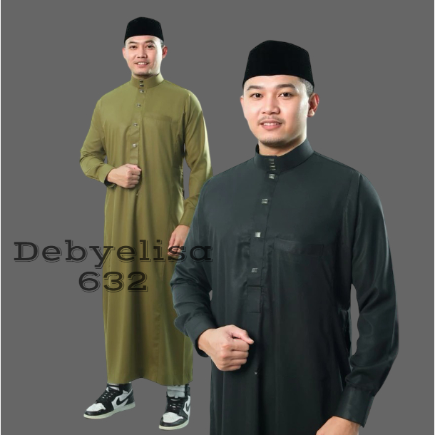 jubah pria gamis pria jubah mewah alfaan bordir jubah hitam jubah putih jubah gamis saudi jubba juba