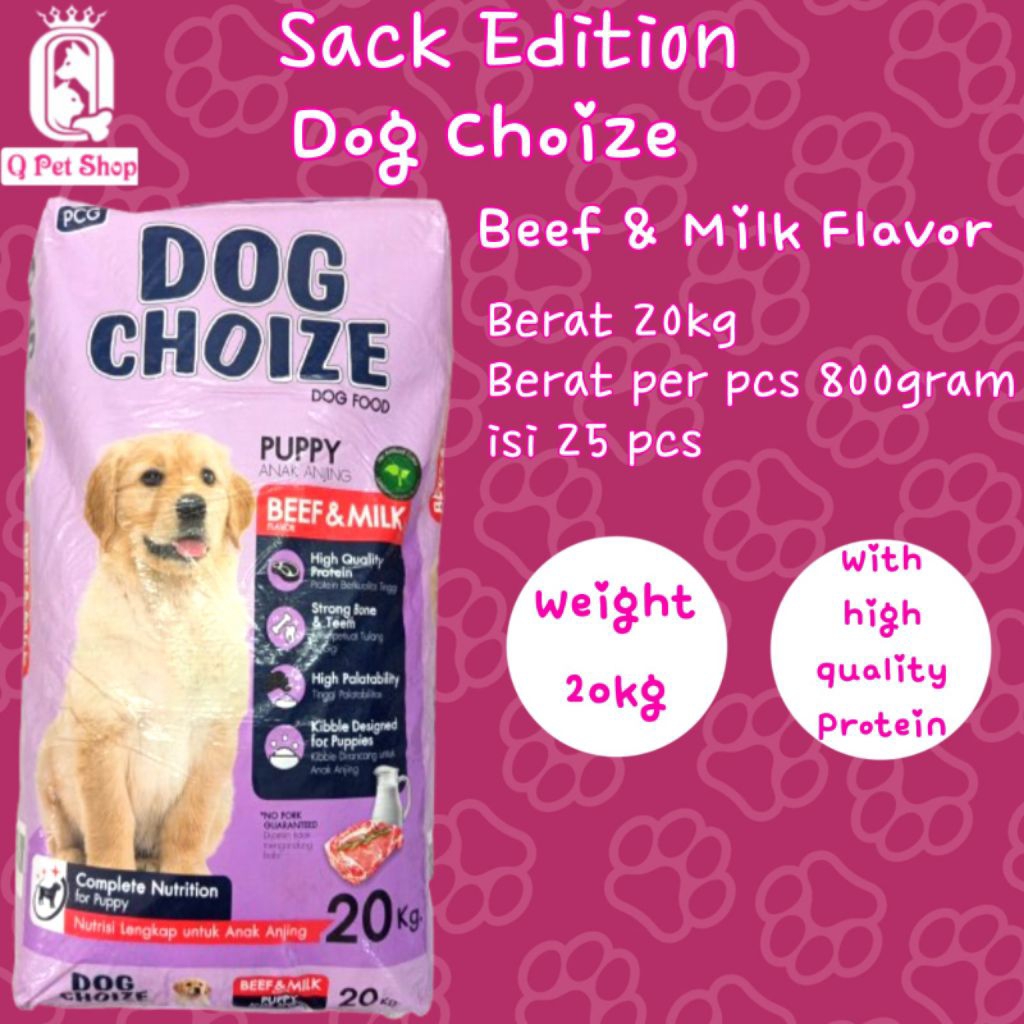 DOG CHOIZE PUPPY 20 KG