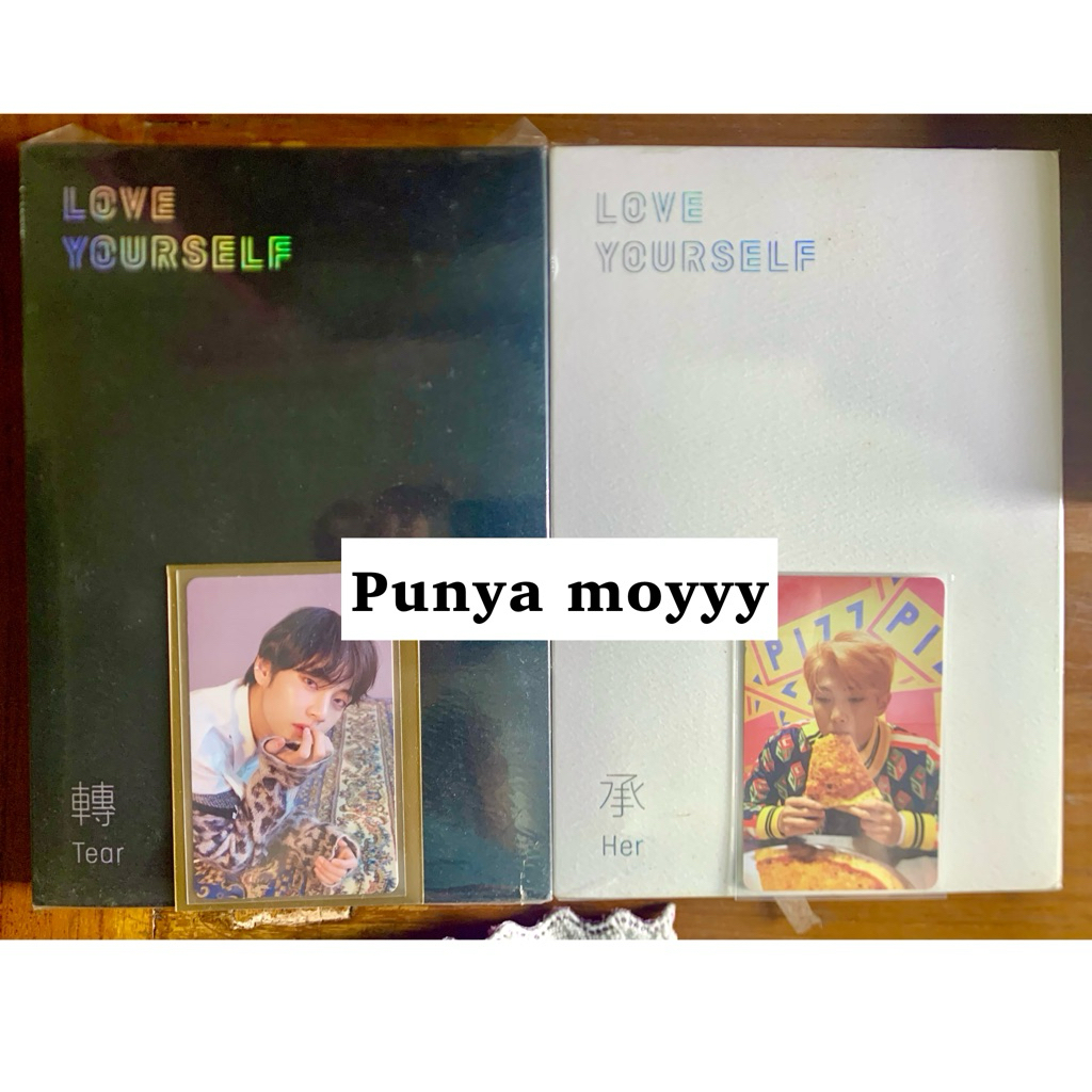 Album BTS preloved - love yourself tear O pc taehyung maung