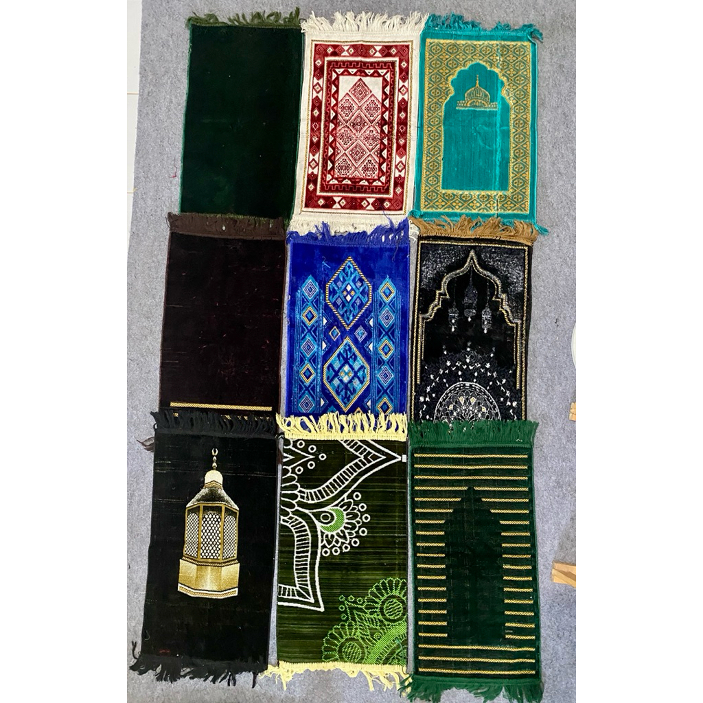 Sajadah oleh oleh umroh sajadah travel empuk souvenir haji umroh