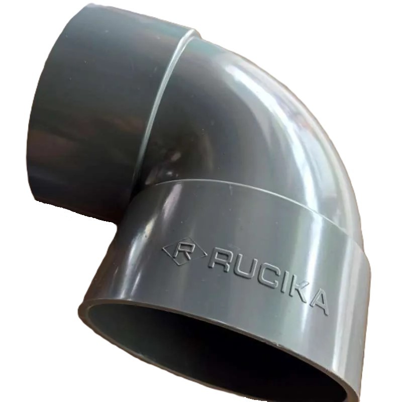 Knie Sambungan Pipa Rucika 4 Inch D PVC