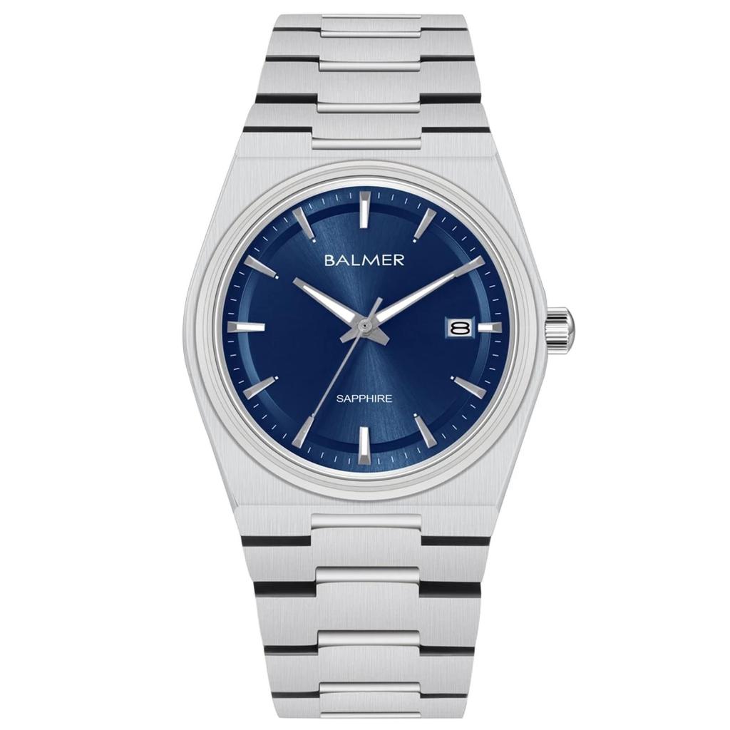 Jam Tangan Couple Balmer 2719 Stainless Steel Kaca Sapphire Original Quartz