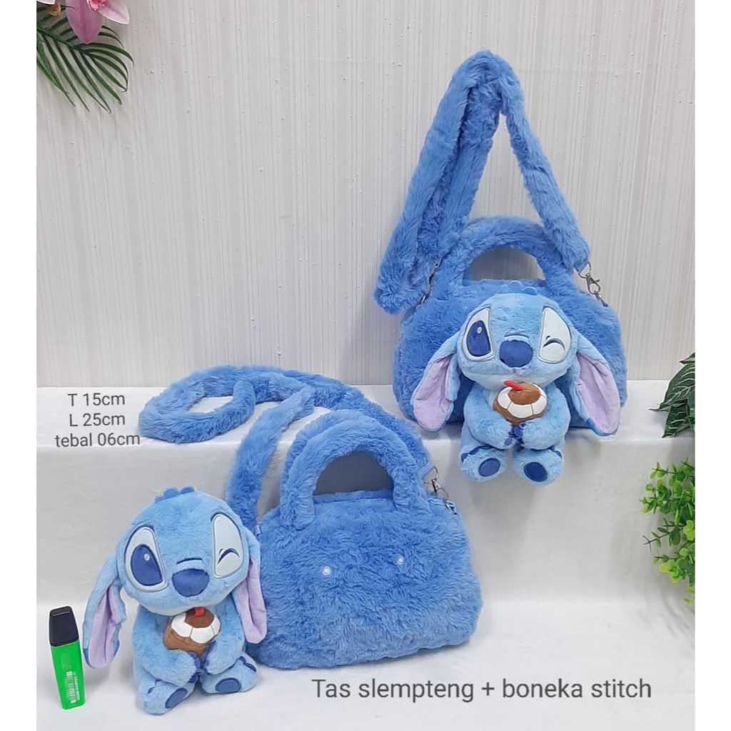 Tas Slempteng + Boneka Stitch