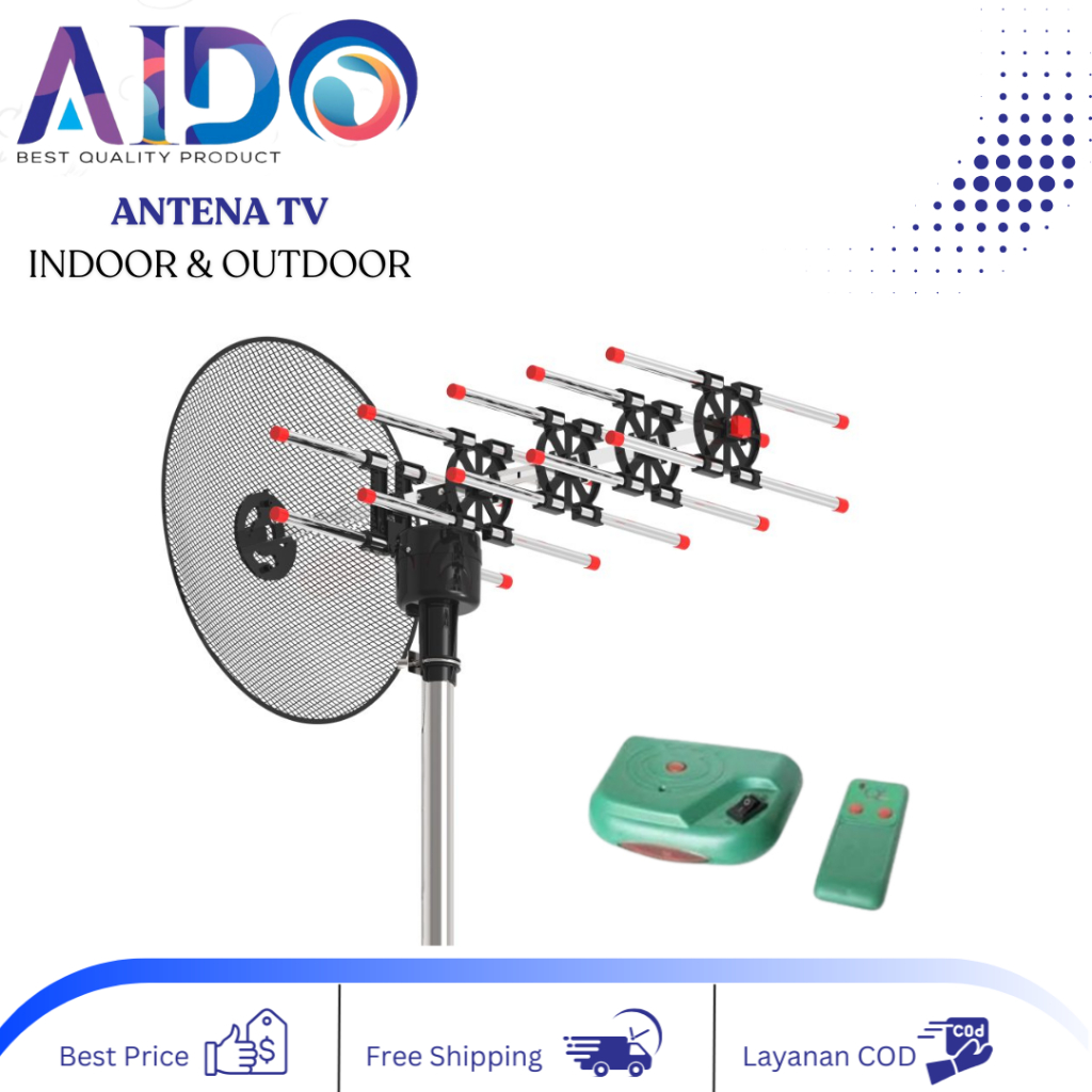 Antena Parabola Tv Mini Outdoor / Antena tv remote + booster Antena TV Digital Remot outdoor indoor