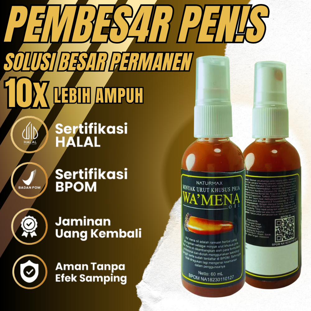 TERLARIS  Wamena papua obat Herbal pembesar penis100%ampuh permanen original Bpom