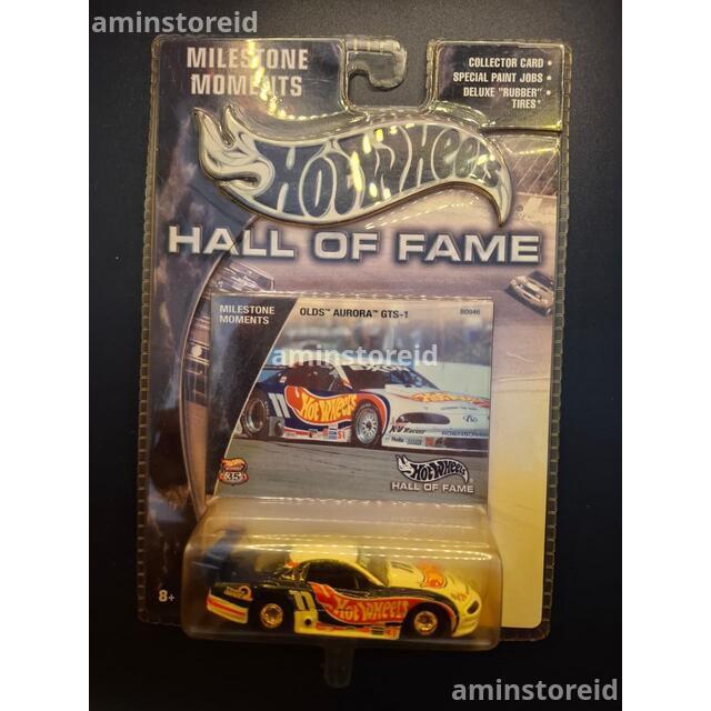 Hot Wheels Hall Of Fame Milestone Moments - Olds Aurora GTS-1 Real Riders NIP