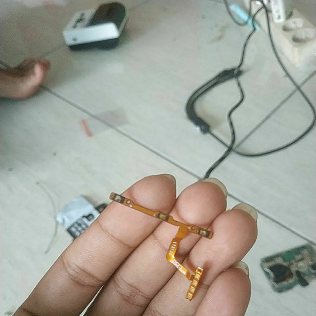 fleksibel power volume bekas infinix hot 10s