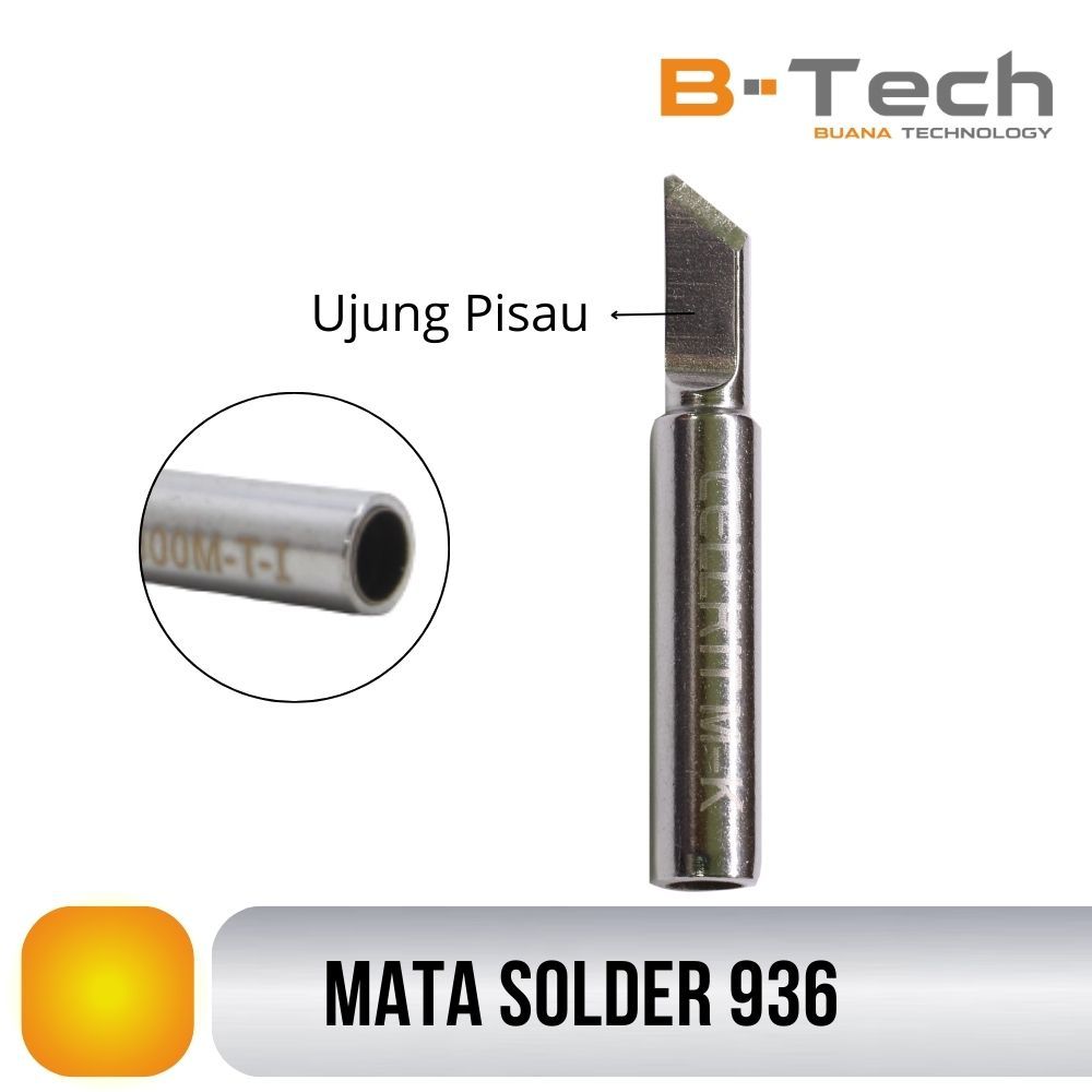 Mata Solder CELLKIT 900/936 MTK TIP 936 Pisau Miring type T-K ROHS & LEAD FREE