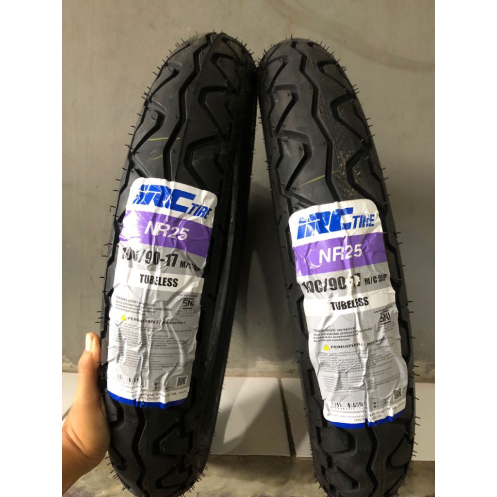 ban luar motor Verza IRC 80/100-17 dan 100/90-17