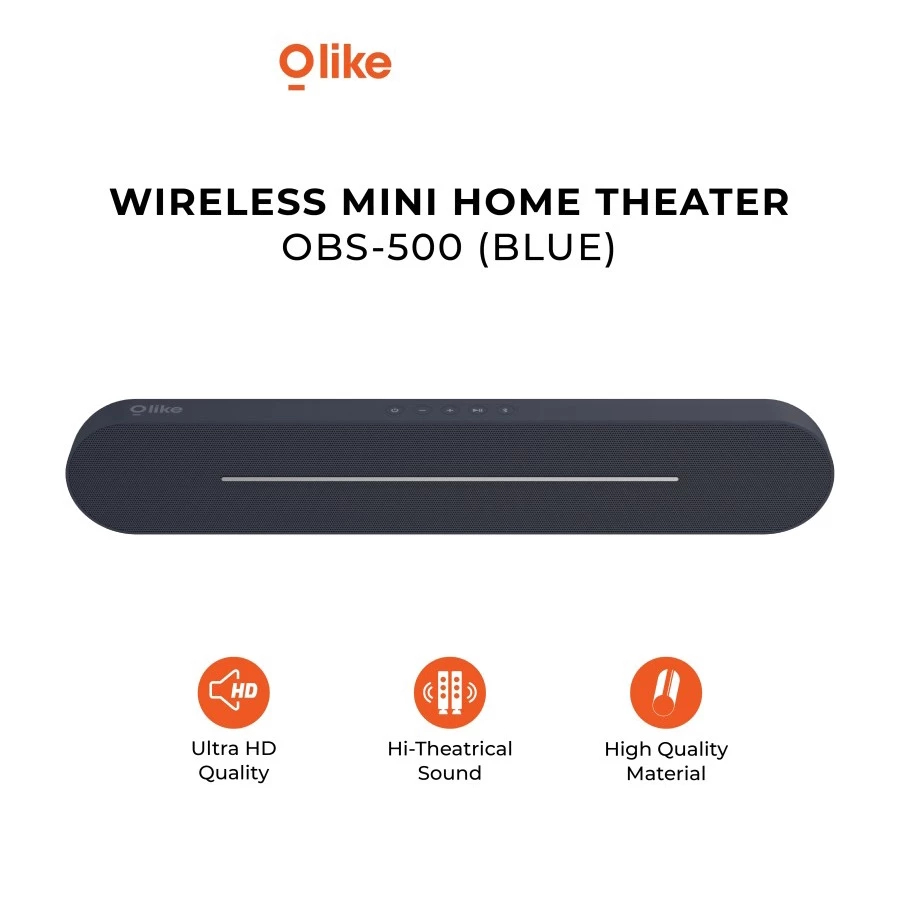 Olike OBS500 Bluetooth Speaker Audio Bass OBS-500 Mini Home Theater Garansi