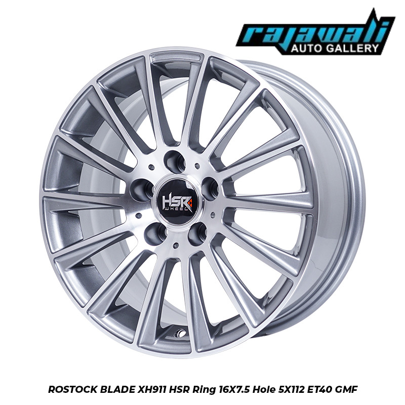 VELG RACING HSR ROSTOCK BLADE RING 16 BUAT MERCY ERTIGA BRV INOVA VOXY SERENA DLL