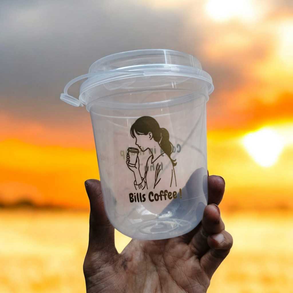 Sablon Cup PP Injection 360 ml / 12oz Oval