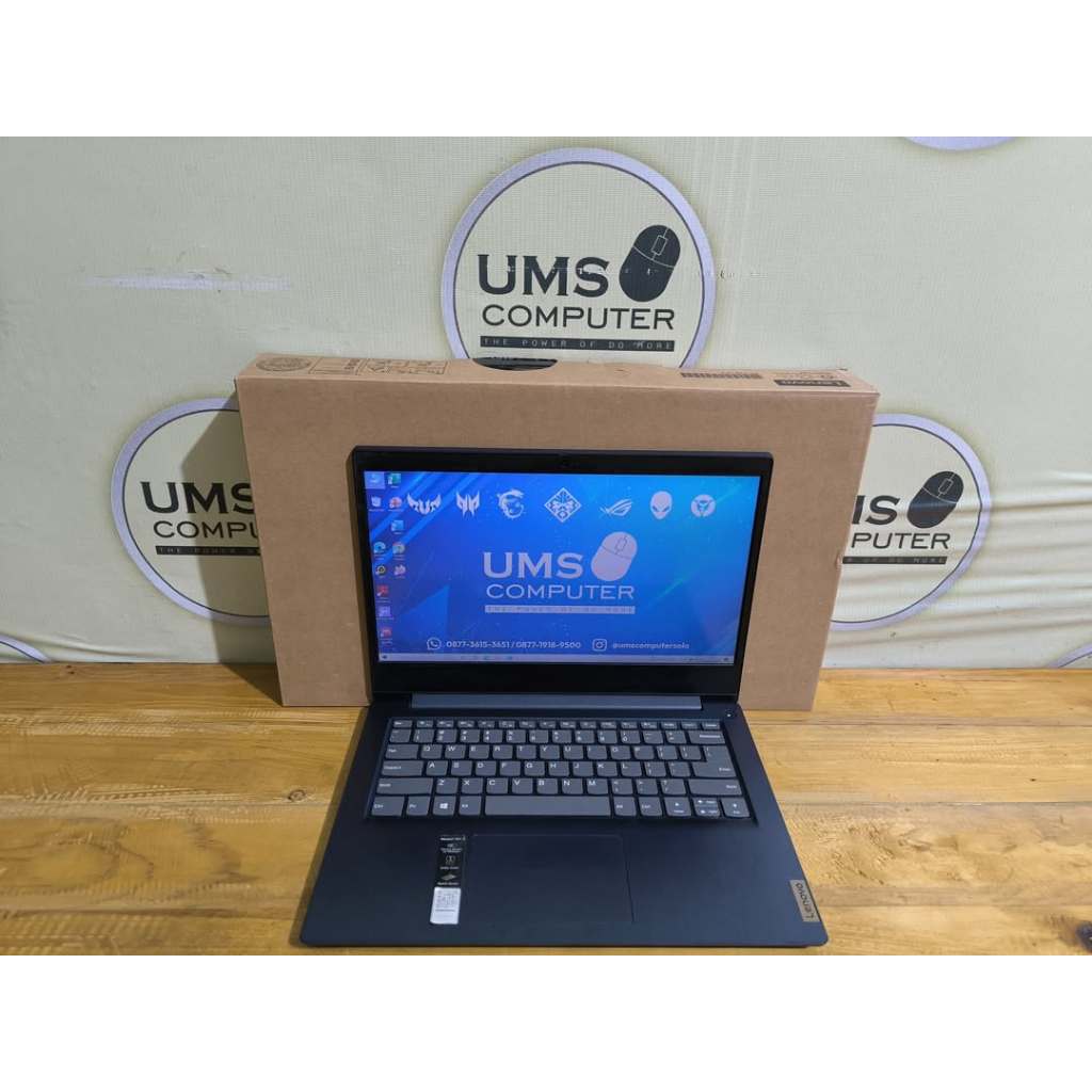 LENOVO IP Slim 3 Biru Ryzen 3-3250U Ram 8 SSD 256 FHD BEGARANSI