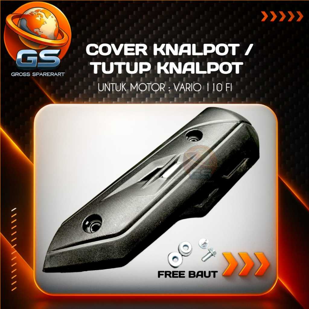 COVER KNALPOT VARIO 110 FI TAMENG KNALPOT VARIO 110 FI