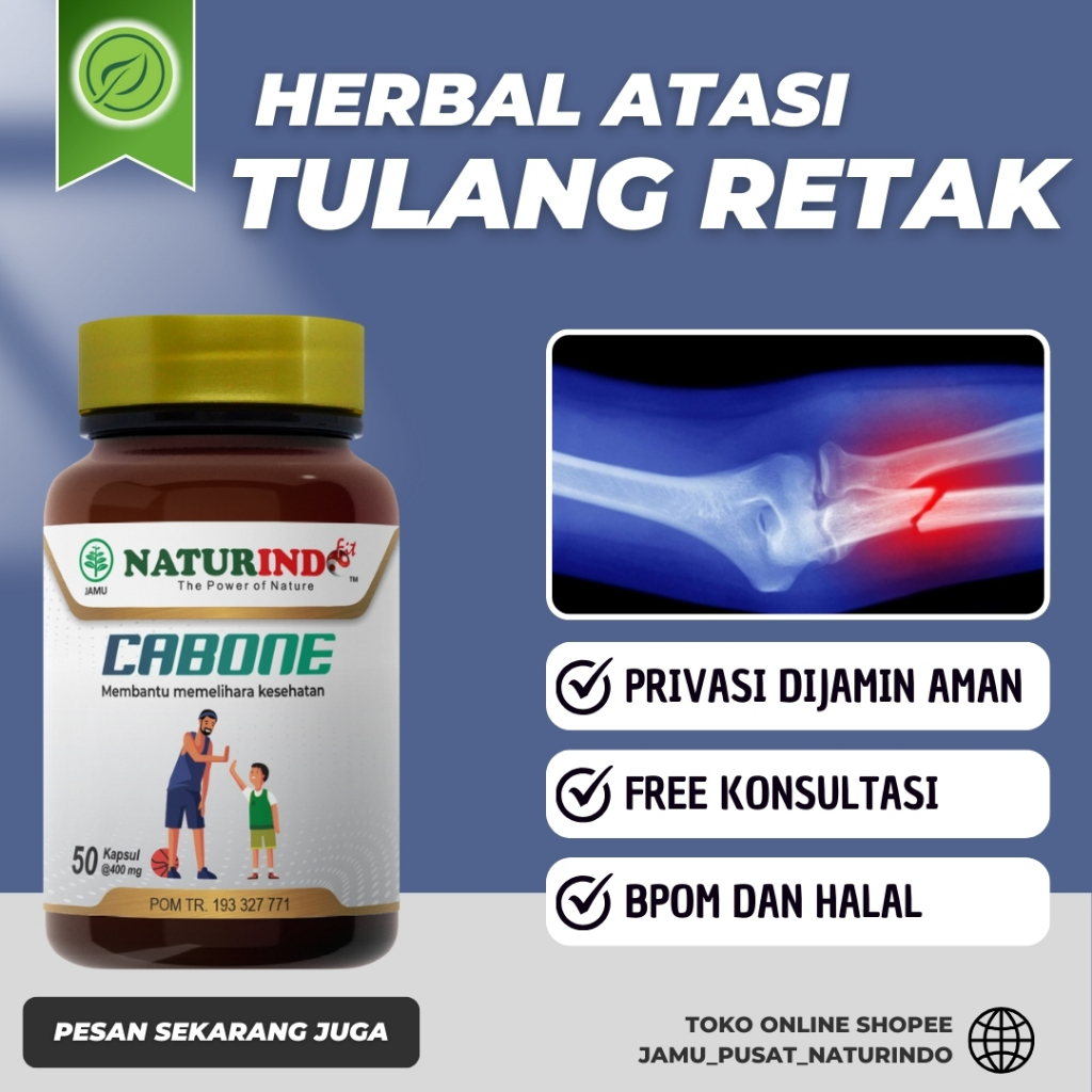 Herbal Tulang Retak Menjaga Kesehatan Tulang Pemulihan Patah Tulang Retak Nutrisi Kesehatan Tulang