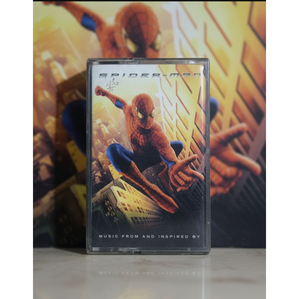 Kaset Ost Spiderman / Rif, Aeosmith, The Strokes dll (Cover Ada Coretan Kecil)