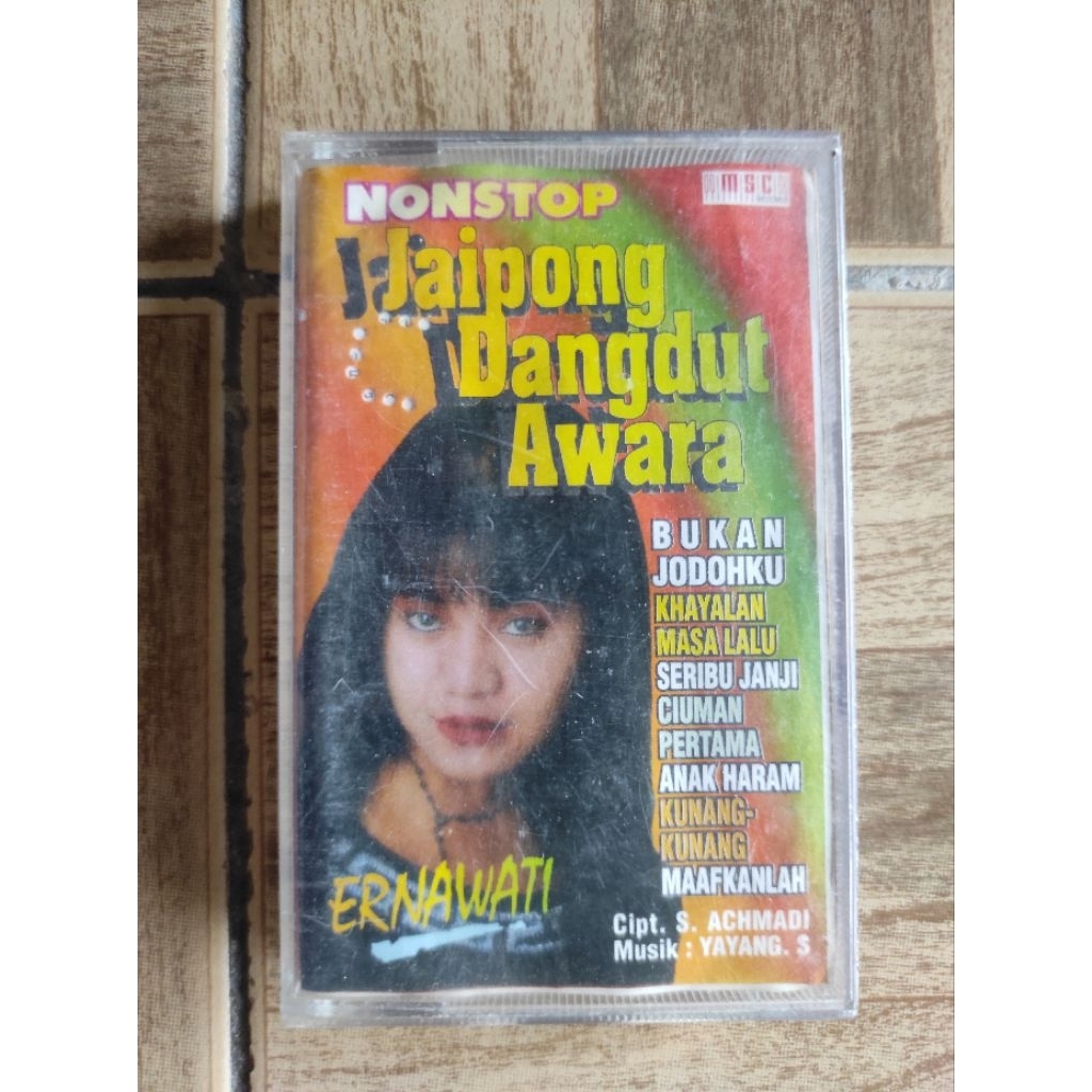 kaset pita nonstop jaipong dangdut awara "ERNAWATI"