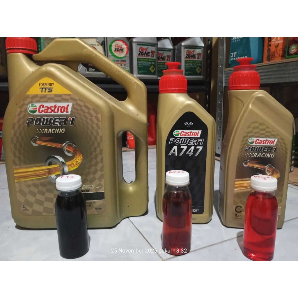 100ml oli samping Castrol power 1 A747 100ml