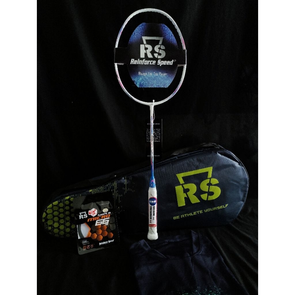 RAKET BADMINTON RS ISO POWER 555 EVO-II 100% ORIGINAL PRODUK