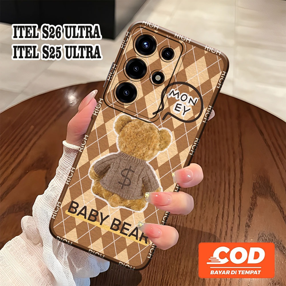 Softcase Hp ITEL S26 ULTRA - INFINIX S25 ULTRA TERBARU - Protection Camera - Case Aesthetic - Case m