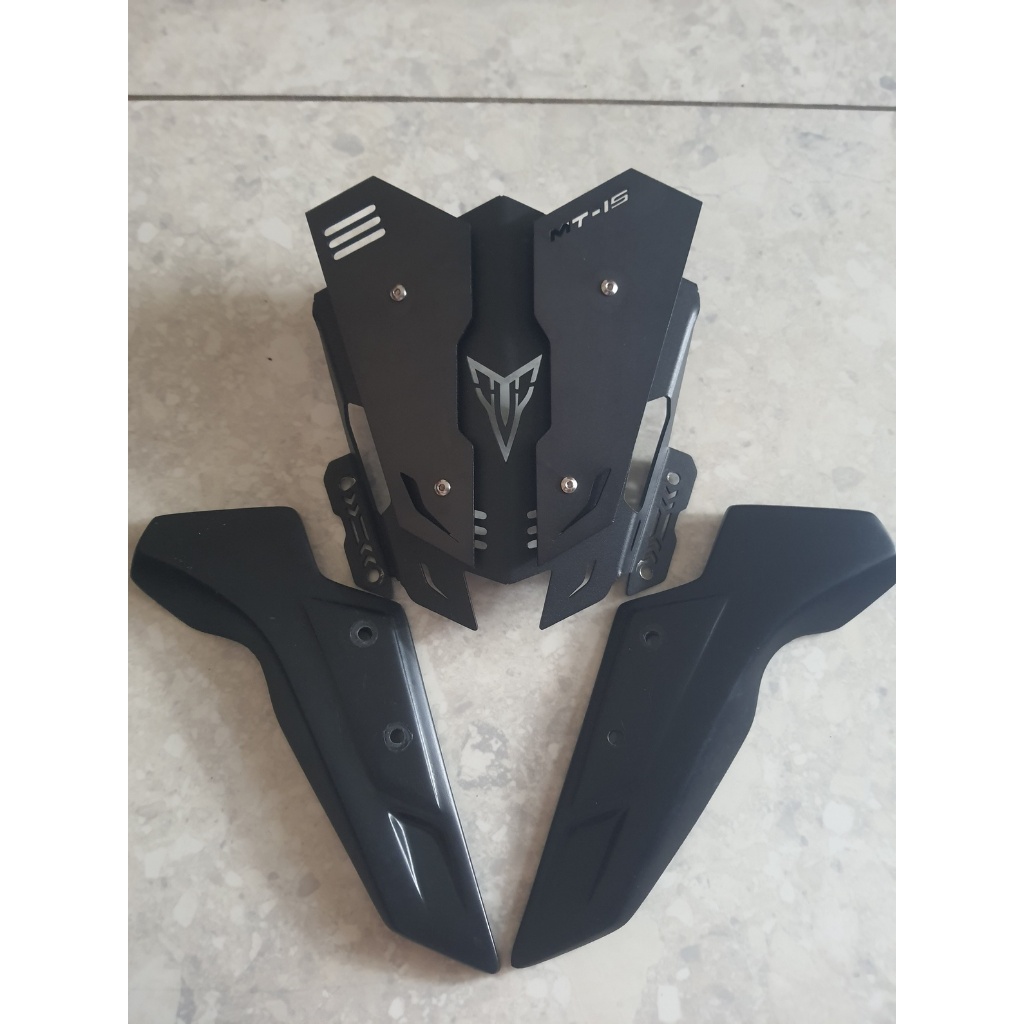 MT15 Windshield visor