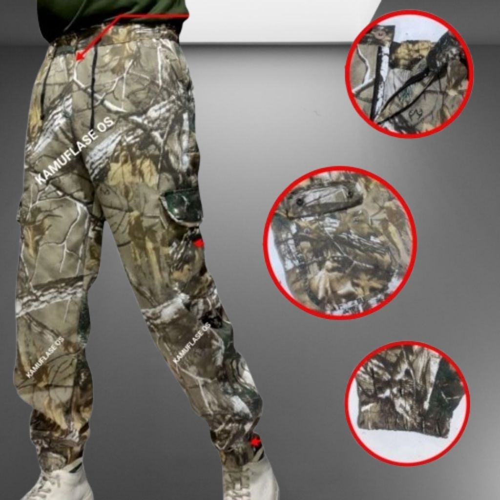 Celana Jogger Camo Realtree Xtra – Bahan Import Quality
