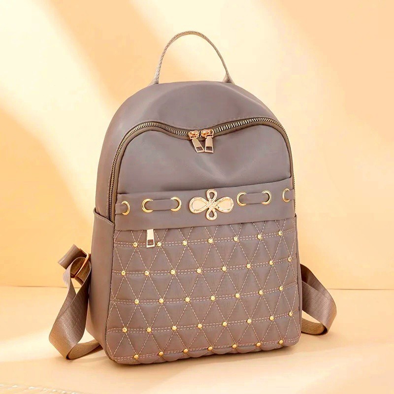 Ransel Kulit Malika Tas Ransel Wanita Model Terbaru Korean Kekinian