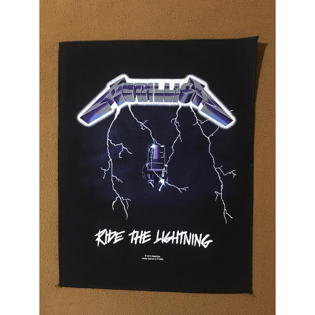 Backpatches METALLICA - Ride the Lightning