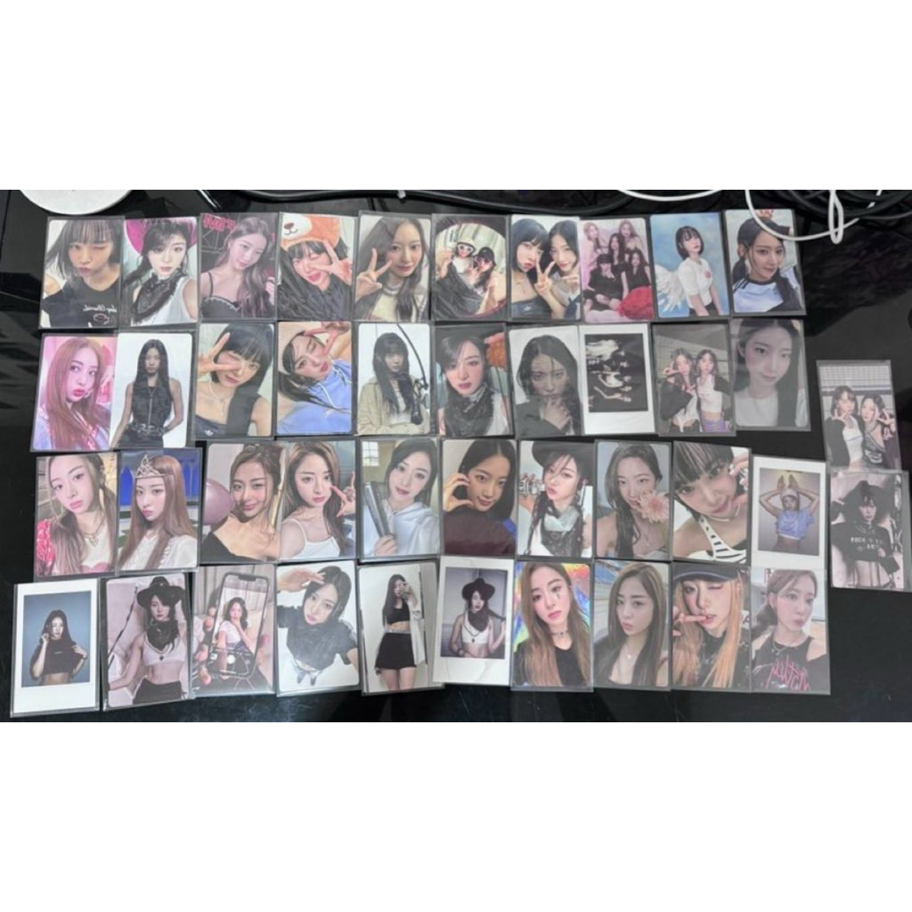 [BACA DESC] take all bulk official photocard pc le sserafim yunjin sakura chaewon kazuha eunchae era