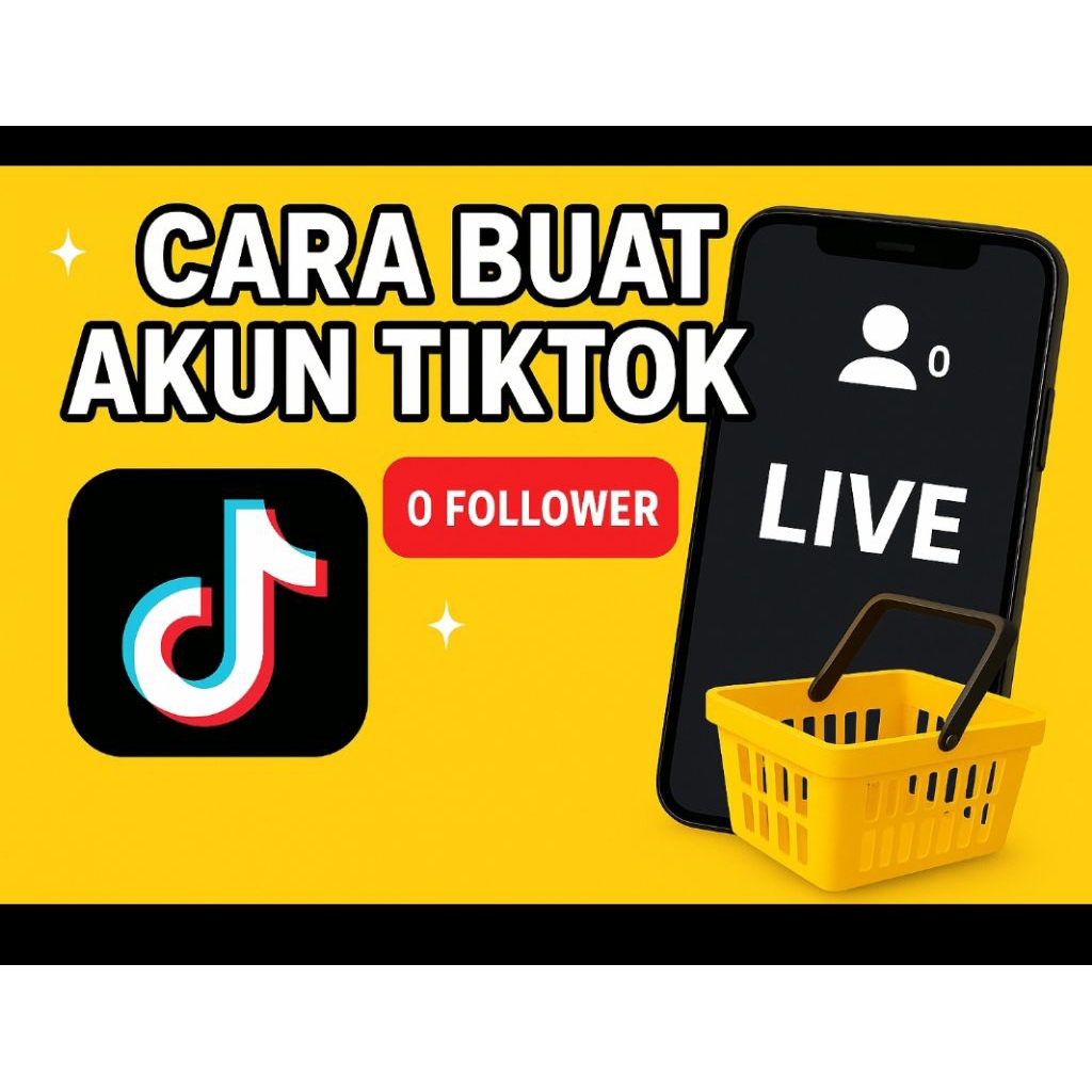 Video Panduan Ternak Akun TikTok Affiliate 0 Follower - Bisa Live Streaming & Showcase Produk