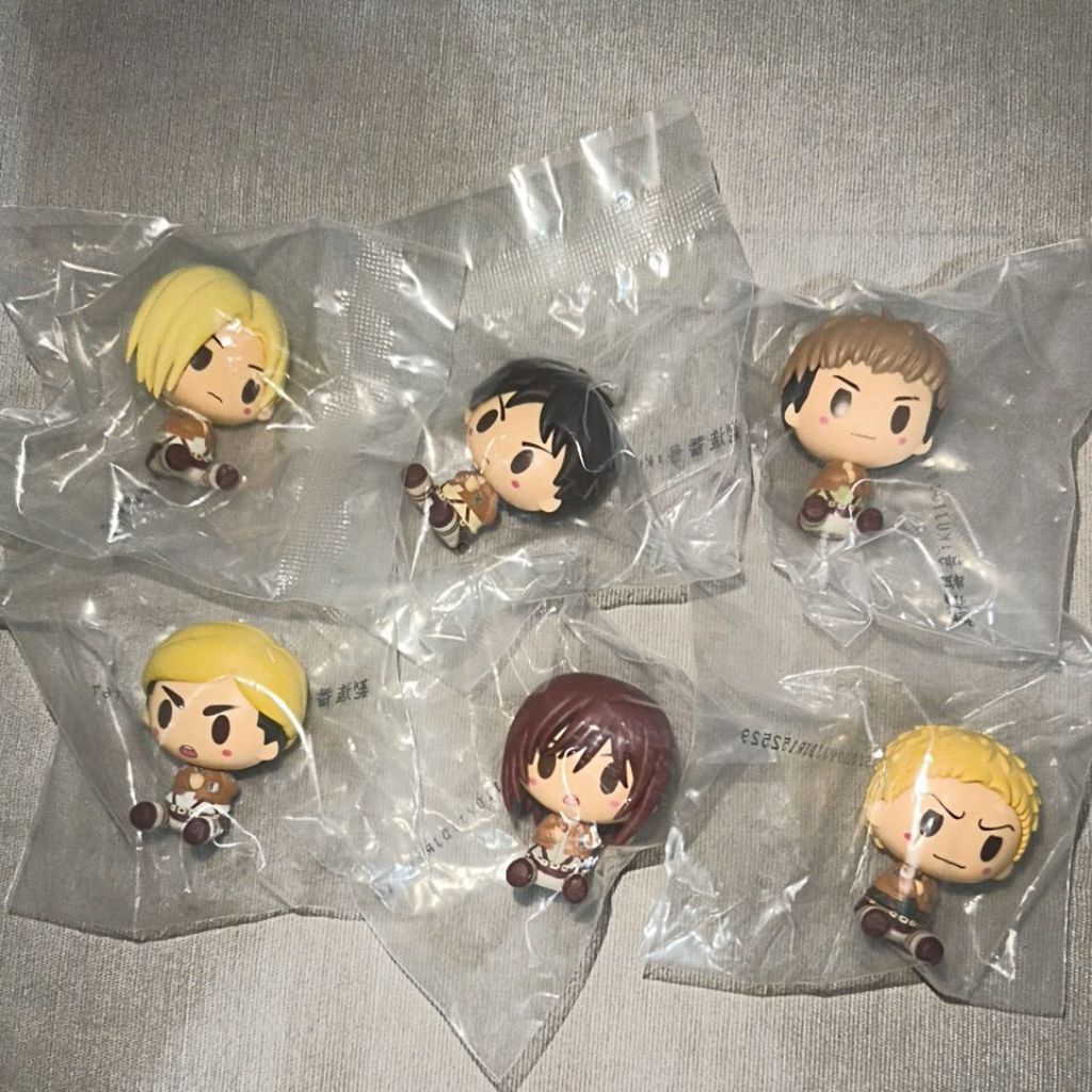 Attack On Titan Chokonokko Gachapon Mint In Plastic Action Figure Original Japan