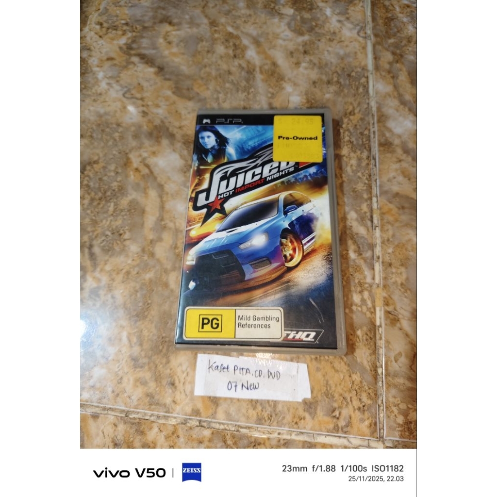 Kaset PS 2 - Juiced 2 Hot Import Nights