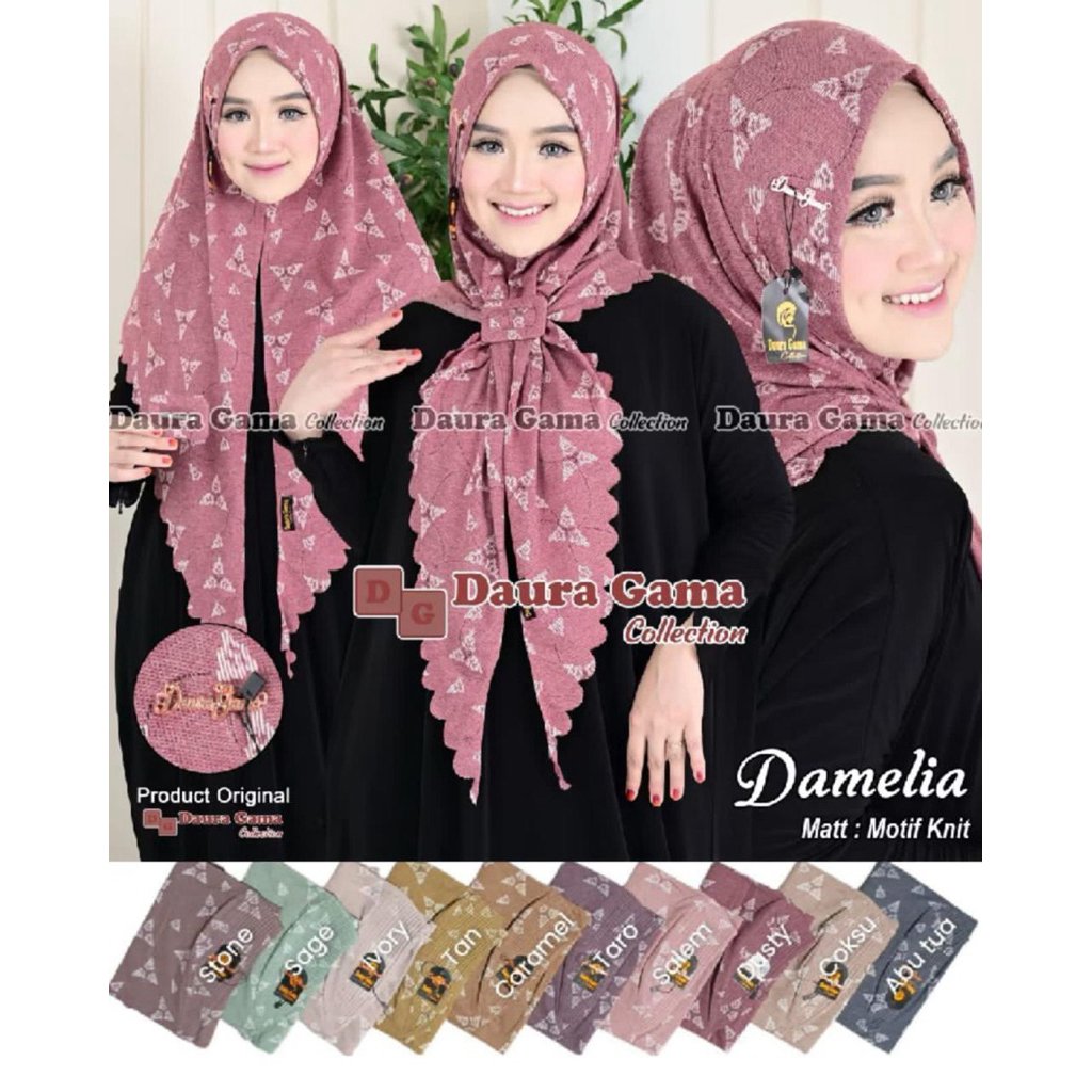 Jilbab Segitiga Damelia by Daura Gama