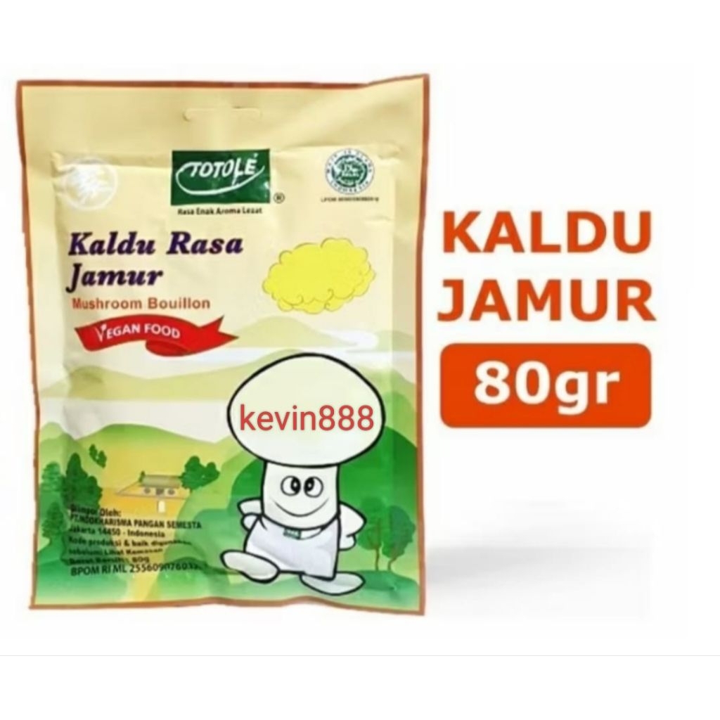 Totole 80g Totole Kaldu Jamur 80gr Exp 2027